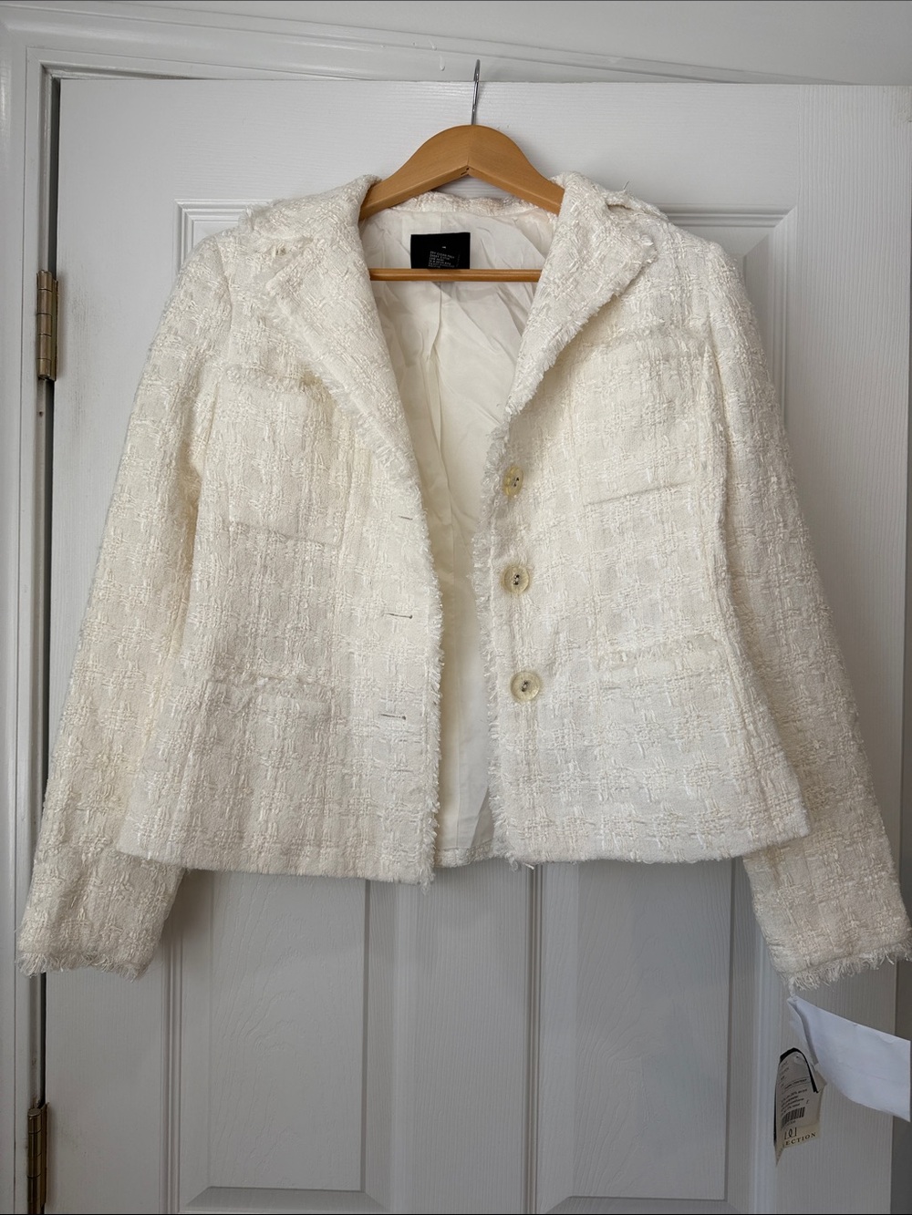 Doncaster Cream Tweed Women's Blazer Jacket